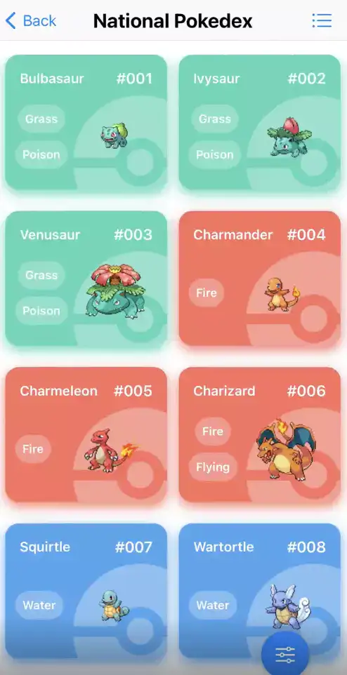 Swift-Pokedex